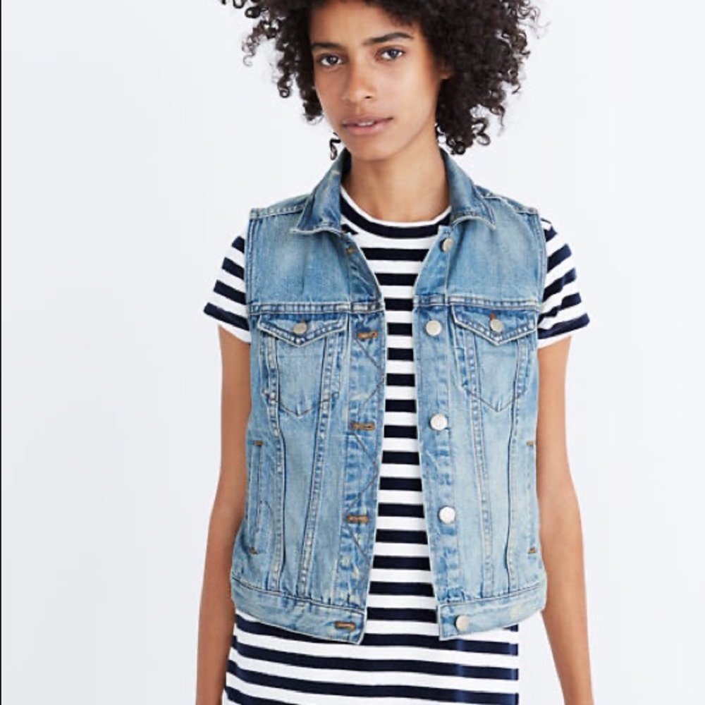 Madewell Jean vest